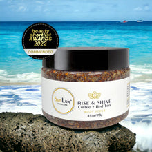 Load image into Gallery viewer, Rise &amp; Shine Coffee + Red Tea Body Scrub *Antioxidant
