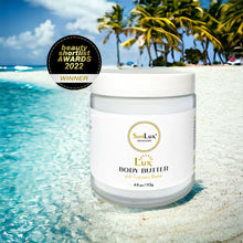 Load image into Gallery viewer, LUX Velvet Body Butter with Cupuacu Butter *Tahitian Vacation Scent / Dulce De Leche Scent
